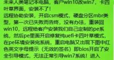 Win7系统安装教程分区详解（一步步教你如何合理分区安装Win7系统）